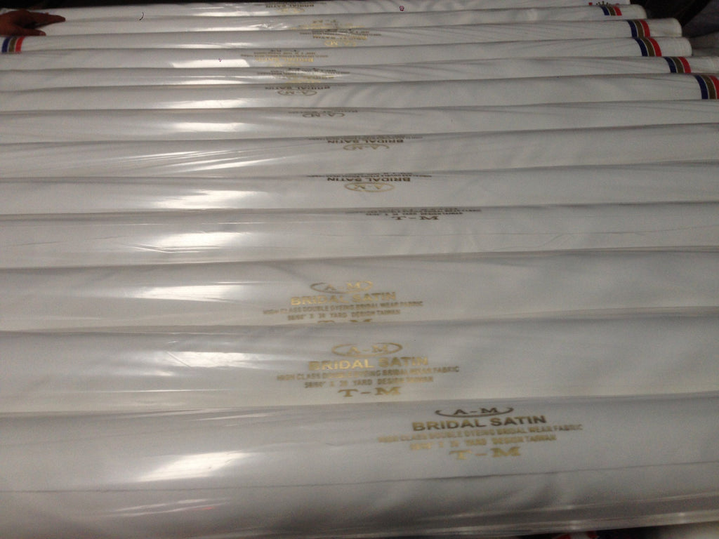 100% Polyester Shiny Heavy Satin Fabric | P/D 225G/M