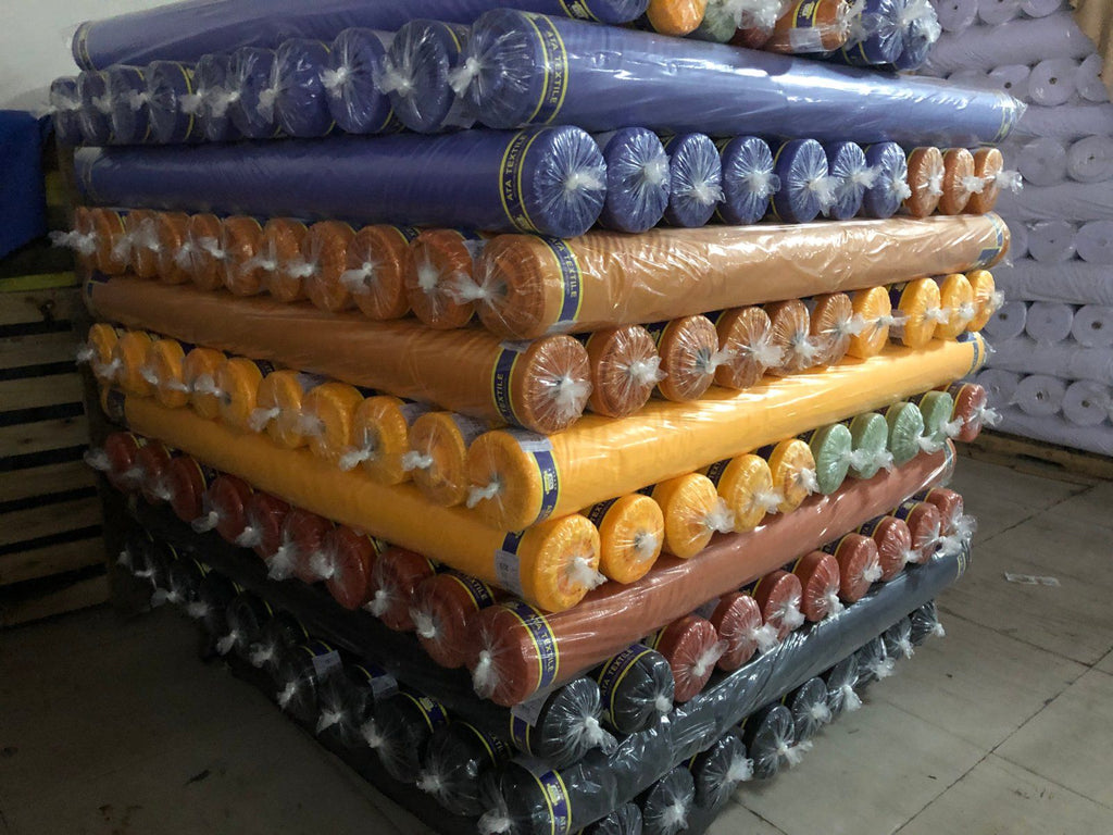300T Polyester Taffeta Oil Cire Finished Embossed Fabric | 50D/48F