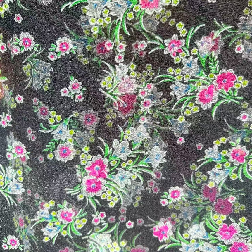Jinghua Women's Nylon Printed Fabric | Soft Stretch