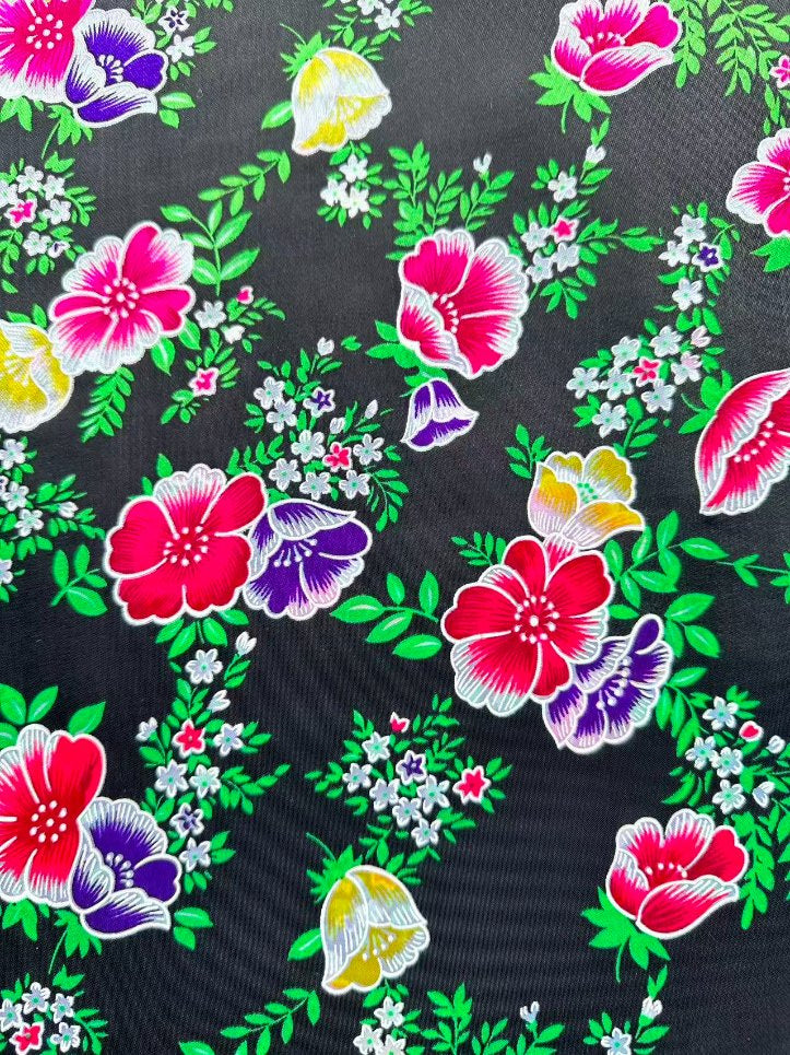 Nylon Foam Printed Fabric – 3D Stereo Elastic for Fitted Dresses
