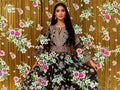 Nylon Gold Thread Printed Fabric - Luxury Shiny for Evening Gowns