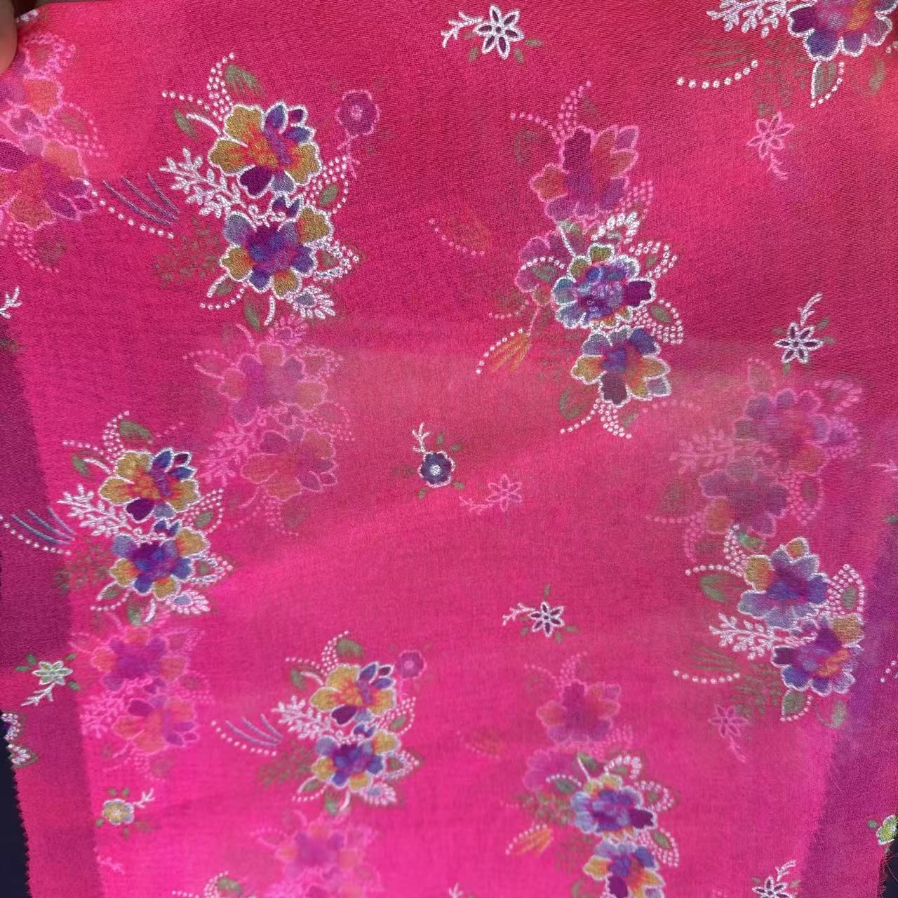 Shimmer Nylon Gold Thread Fabric – Tex Certified for Women's Wear